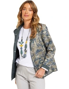 Ulvio Reversible Jacket in Olive