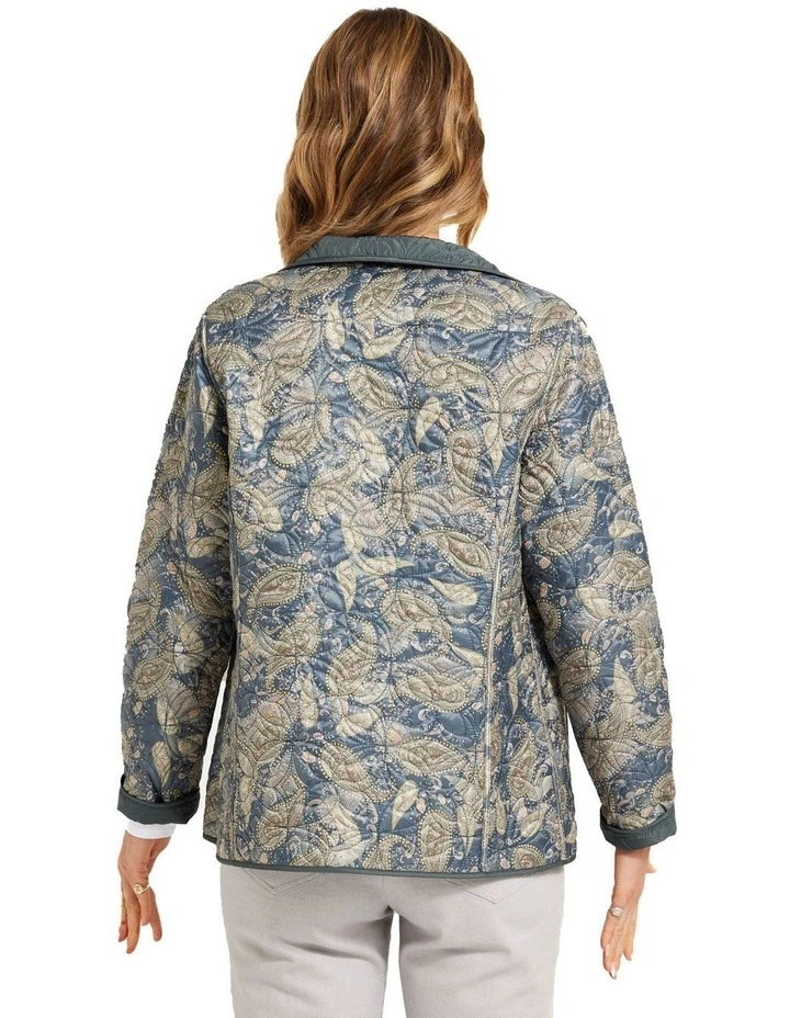 Ulvio Reversible Jacket in Olive image 2