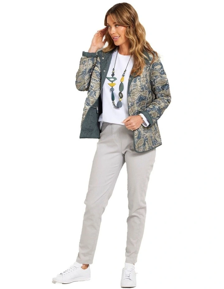 Ulvio Reversible Jacket in Olive image 5