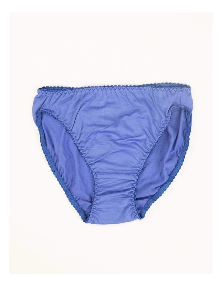Hedrena High Cut Brief in Periwinkle image 1