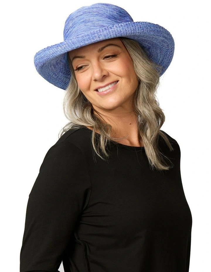 Classic Breton Squash & Wash Hat in Blue image 5