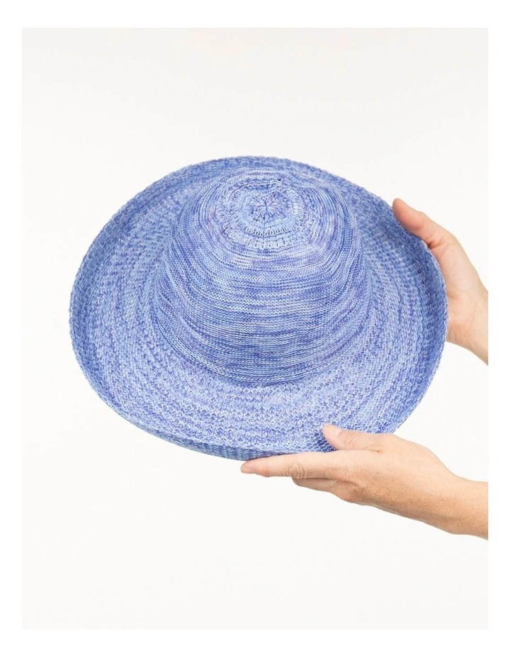 Classic Breton Squash & Wash Hat in Blue image 7