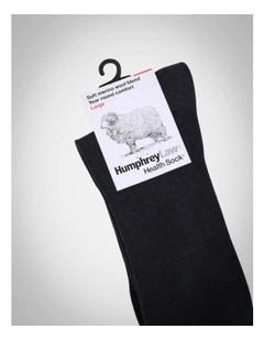 Fine Merino Wool Blend Socks in Grey