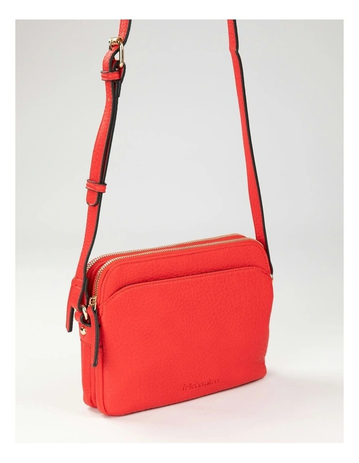 Fella Hamilton Milano Cross Body Bag in Red MYER