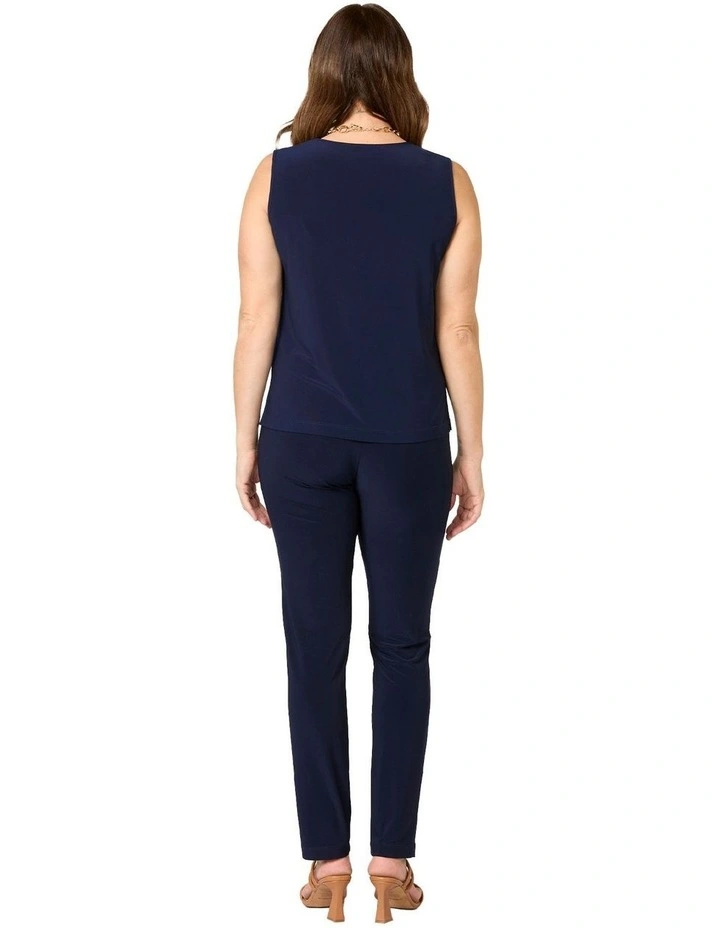 Hush Shorter Camisole in Blue image 2