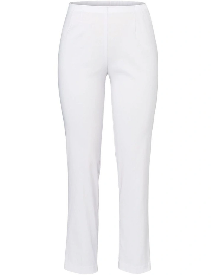 Chaucer Long Narrow Pant in White image 6