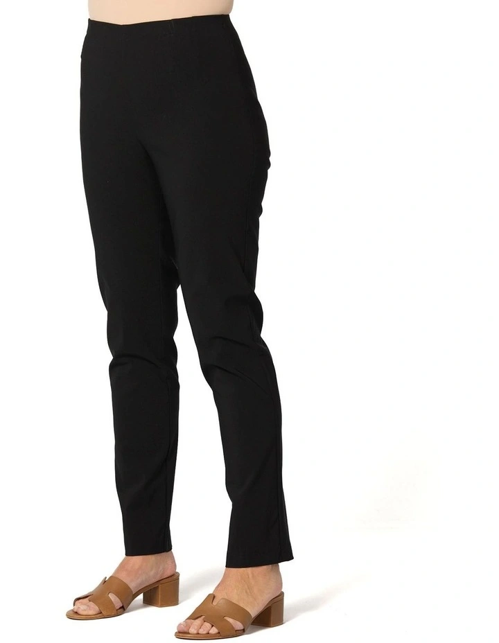 Chaucer Long Narrow Pant in Black image 1