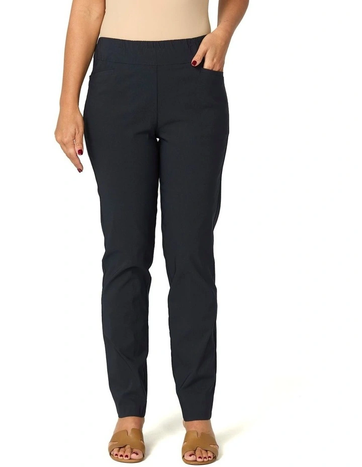 Chaucer Pocket Narrow Leg Pant in Blue image 1