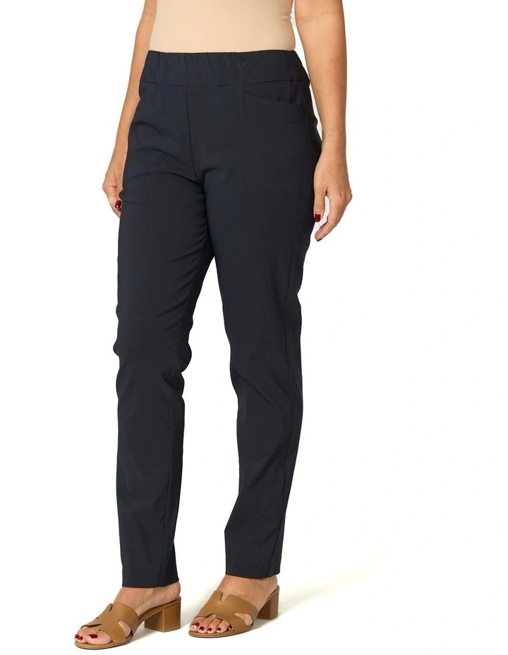 Chaucer Pocket Narrow Leg Pant in Blue image 4