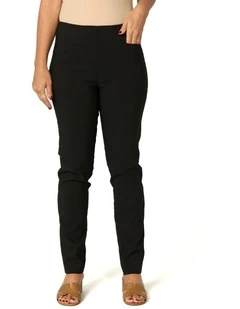 Chaucer Pocket Narrow Leg Pant in Black