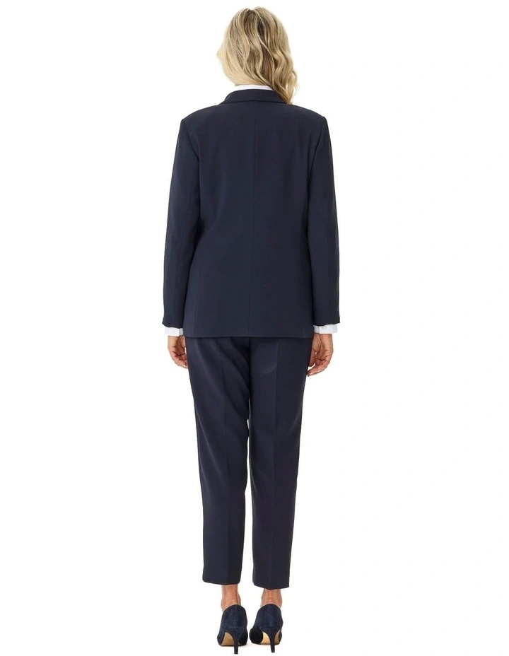 Mara Double Breasted Jacket in Blue image 2