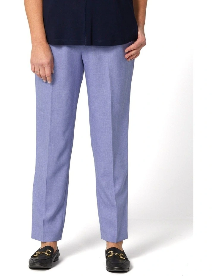Reserve Plain Pull On Pant in Lilac image 1
