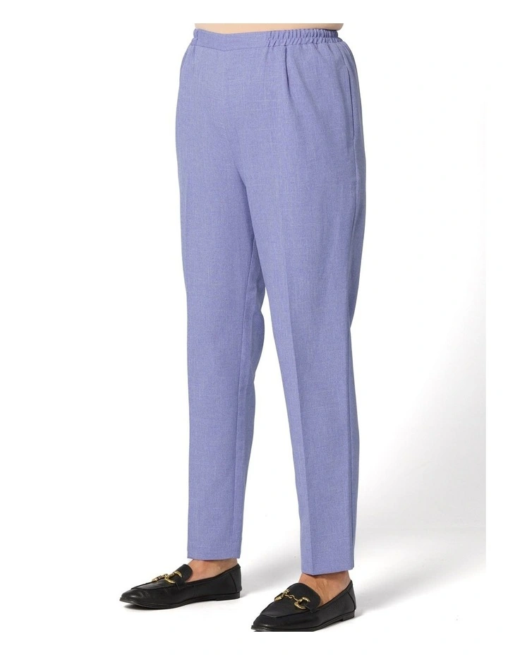 Reserve Plain Pull On Pant in Lilac image 5