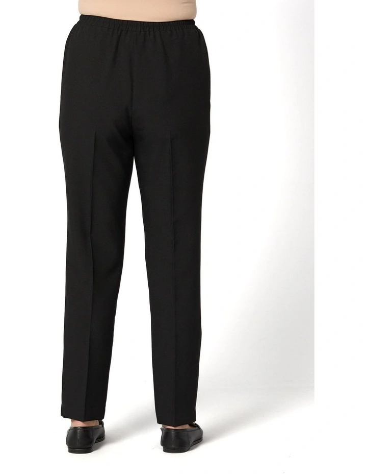 Reserve Plain Pull On Pant in Black image 2