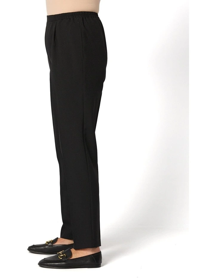 Reserve Plain Pull On Pant in Black image 3