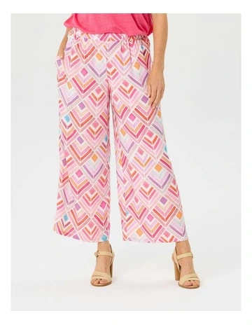 Paradise 7/8 Pant in Pink
