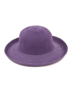Classic Breton Squash & Wash Hat in Bilberry