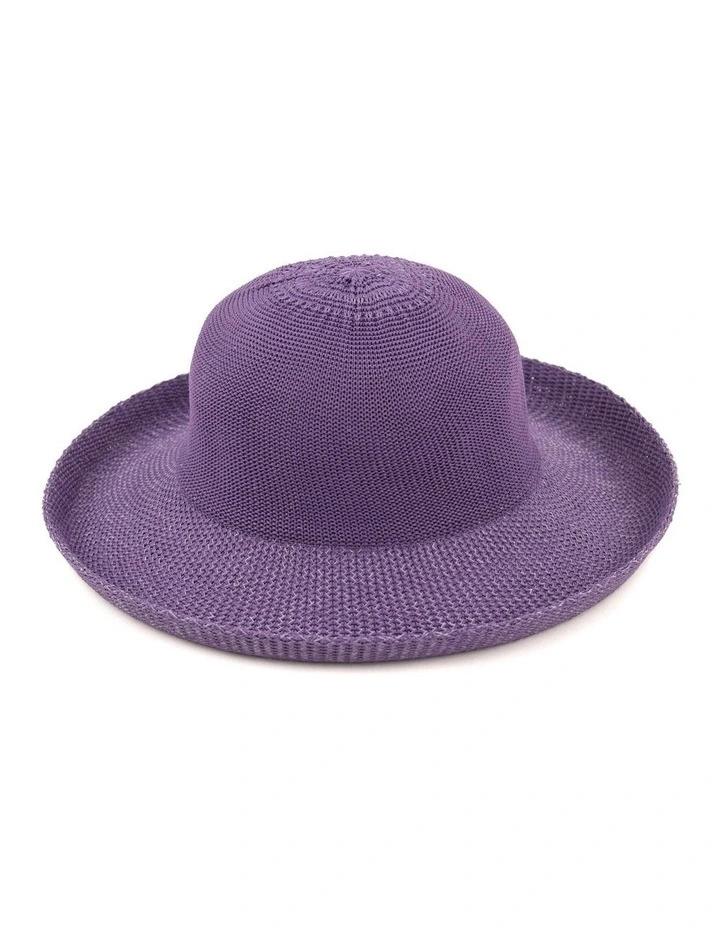 Classic Breton Squash & Wash Hat in Bilberry image 1