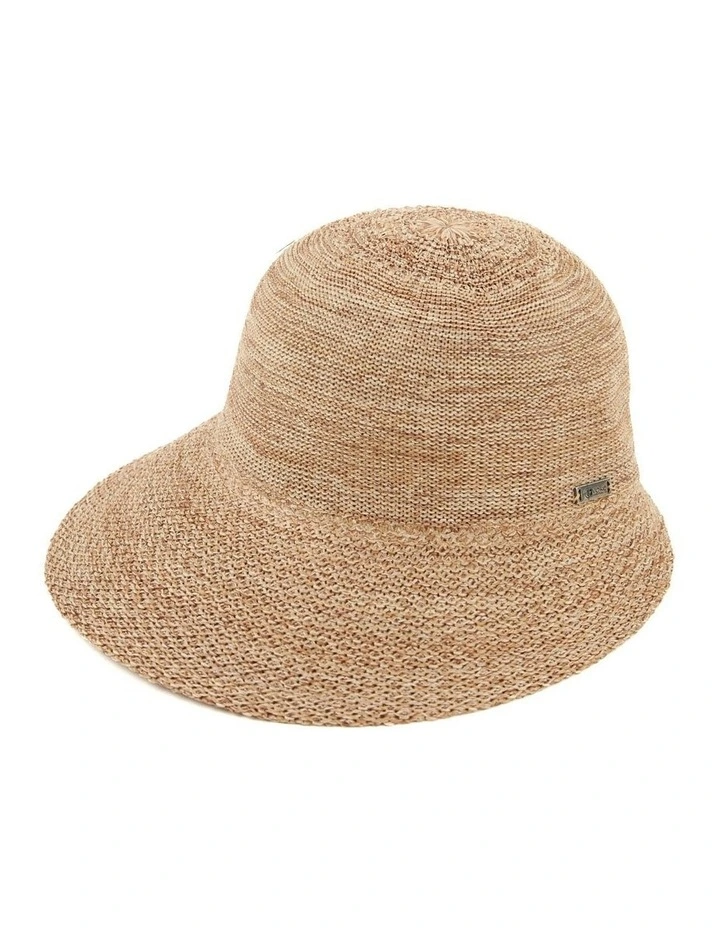 Annika Cap in Mixed Camel image 1