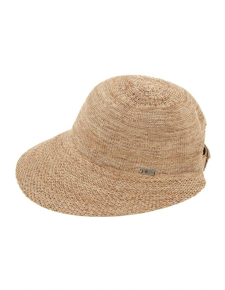 Annika Cap in Mixed Camel image 3