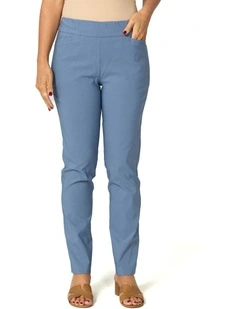Chaucer Pocket Narrow Leg Pant in Blue
