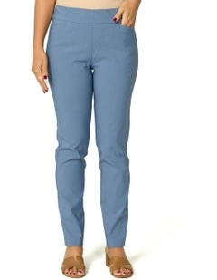 Chaucer Pocket Narrow Leg Pant in Blue