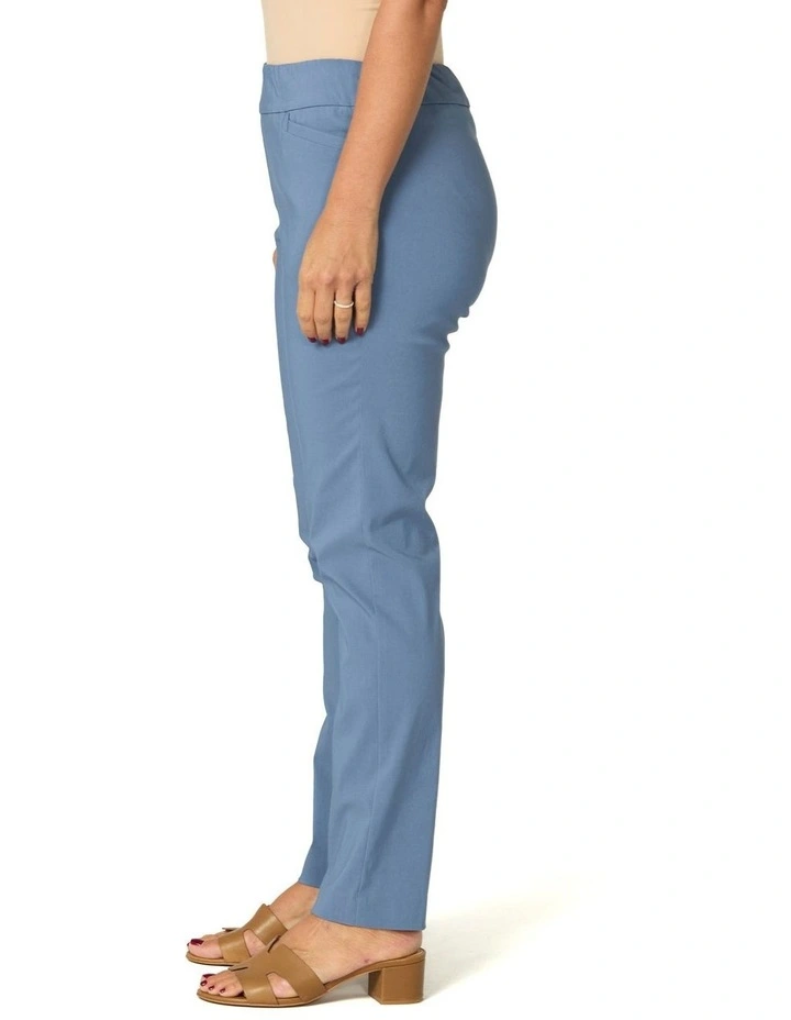 Chaucer Pocket Narrow Leg Pant in Blue image 3