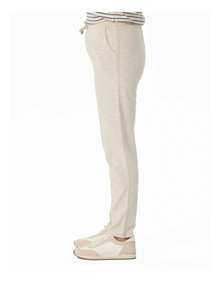 Retreat Top Stitch Pull On Pant in Taupe image 3