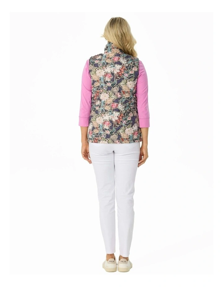 Suebelle Print Vest in Assorted image 2