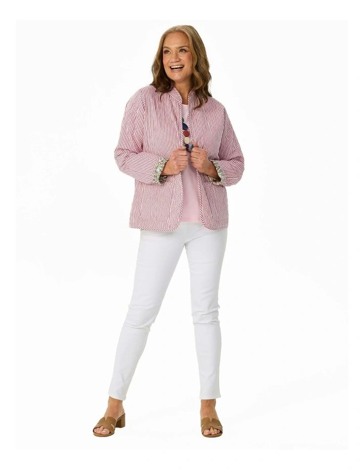 Venti Reversible Jacket in Assorted image 4