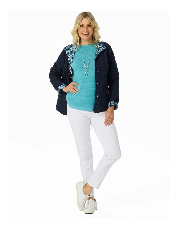 Palm Springs Reversible Jacket in Blue image 4