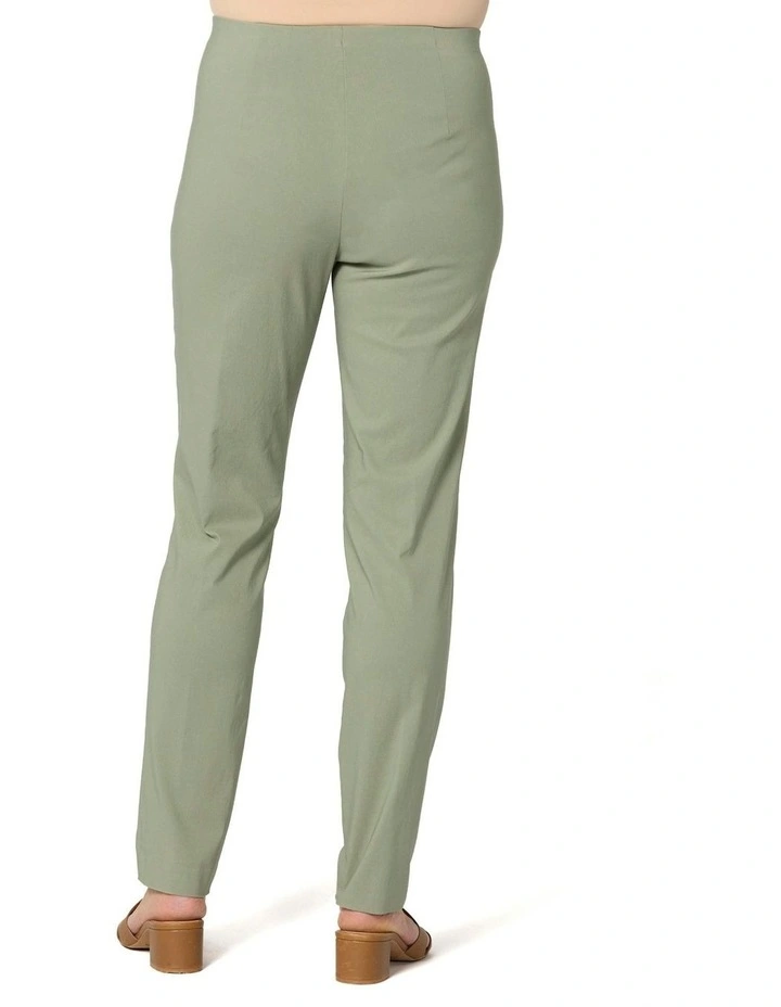 Chaucer Long Narrow Pant in Sage image 2