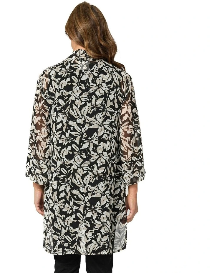 Forever Chiffon Kimono in Multi image 2