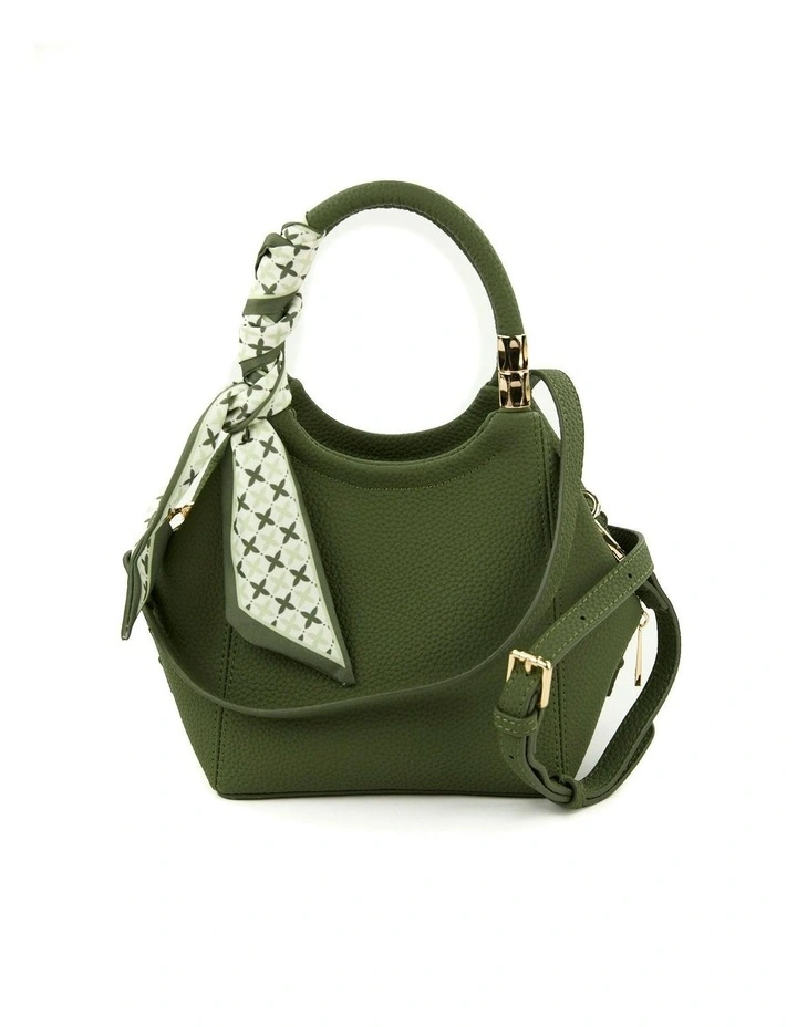 Bianca Mini Tote Handbag in Olive image 1