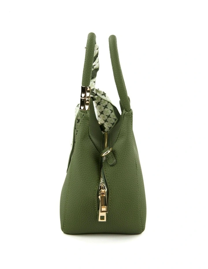 Bianca Mini Tote Handbag in Olive image 2