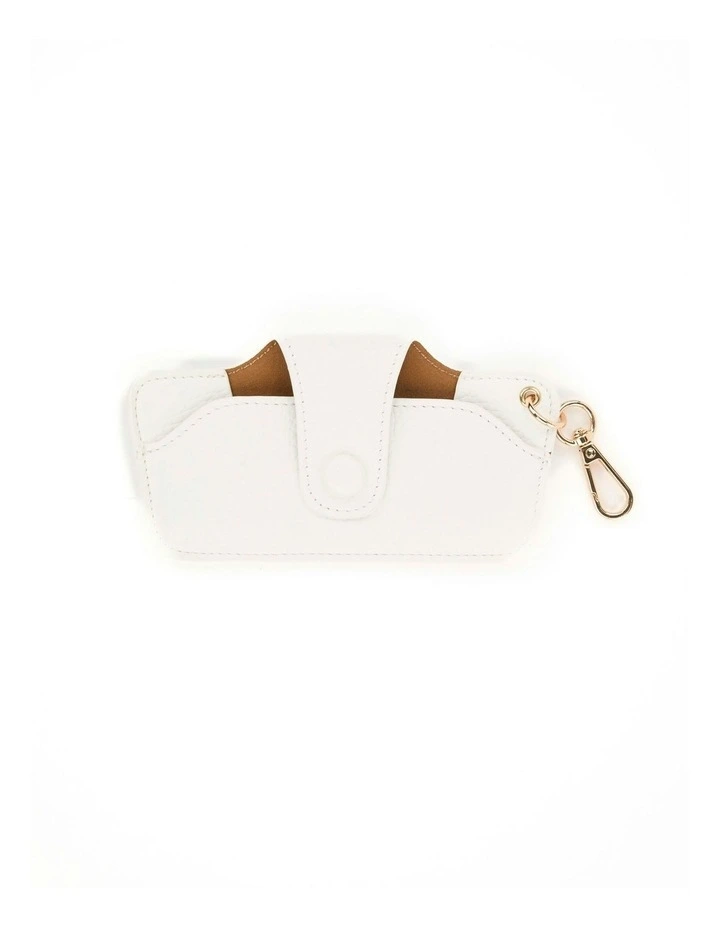 Ollie Glasses Case in White image 1