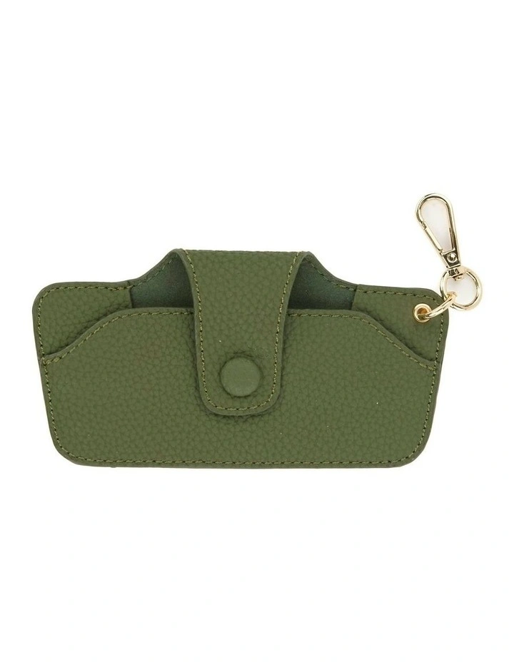 Ollie Glasses Case in Olive image 1