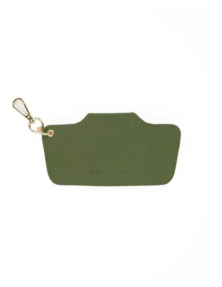 Ollie Glasses Case in Olive image 2