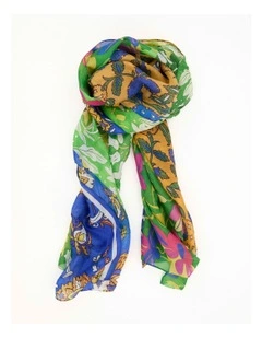 Holly Silk Scarf in Multi