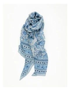 Antoine Silk Scarf in Multi