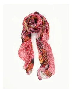 Jewel Silk Scarf in Multi