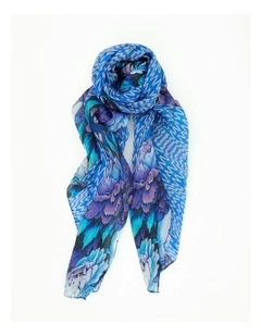 Jewel Silk Scarf in Multi