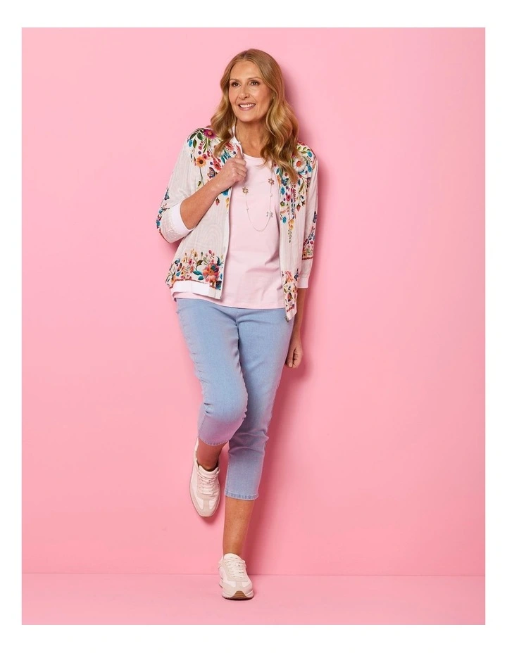 Mojo Soft Bomber Jacket in White image 5