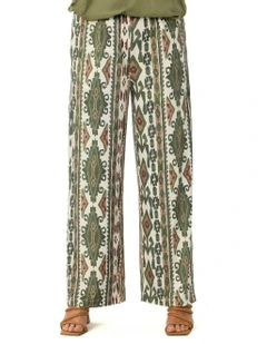 Peru Pull On Pant in Olive