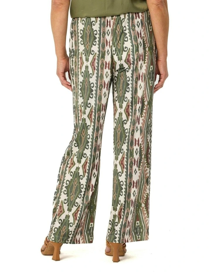 Peru Pull On Pant in Olive image 2