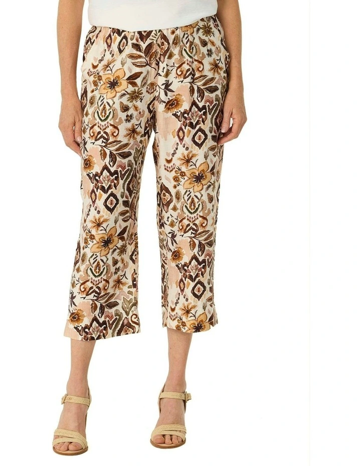 Sierra Print 7/8 Pant in Assorted image 1