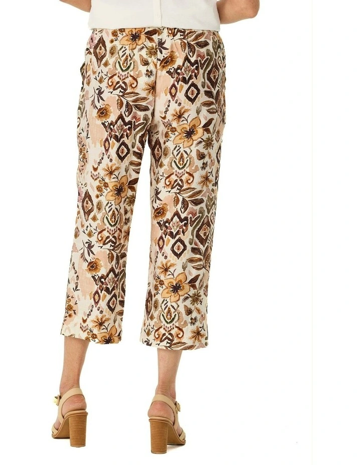 Sierra Print 7/8 Pant in Assorted image 2