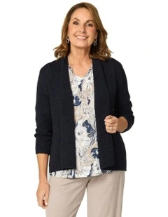 Fremantle E2e Cardigan in Blue