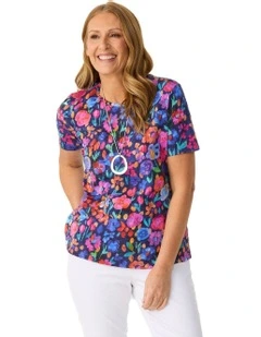 Kent Short Sleeve Print Tee