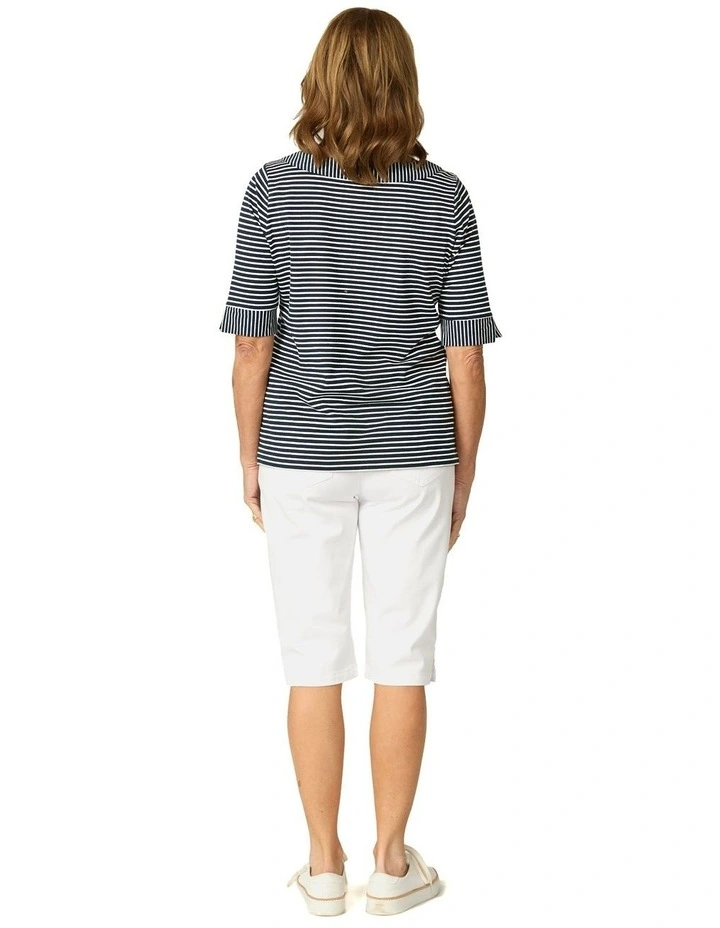Corsa Stripe Elbow Slv Tee image 2